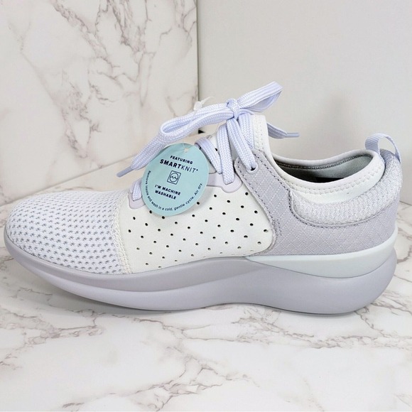 moshn Rhythm Orthotic Walking Athletic Shoe Lucent White Size 7 NEW IN BOX $170 - Picture 8 of 13